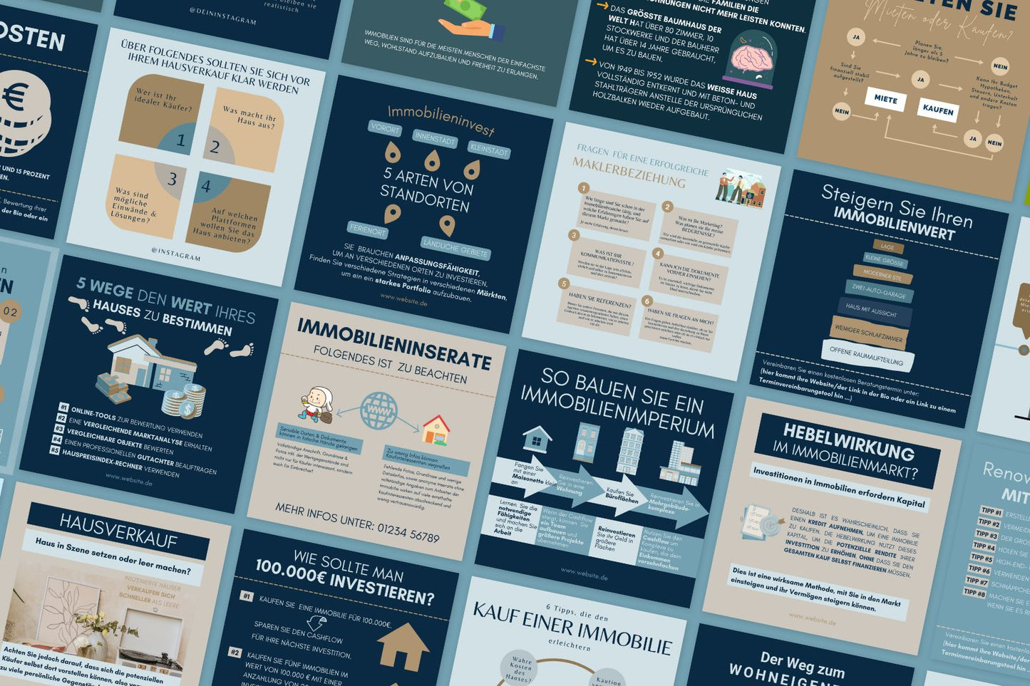 Immobilien Vorlagen Bundle™