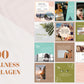 300 Wellness Vorlagen für Social Media
